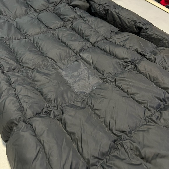 North Face Women Hood Parka Black Puffer Bubble Trench 550 Goose Down Coat-S- - Picture 12 of 13